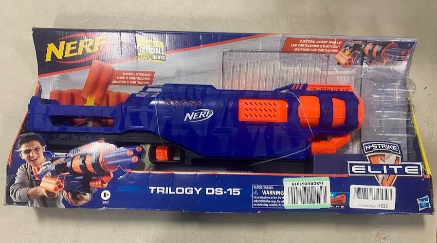 Pistola Nerf Elite Trilogy Ds15 Hasbro 