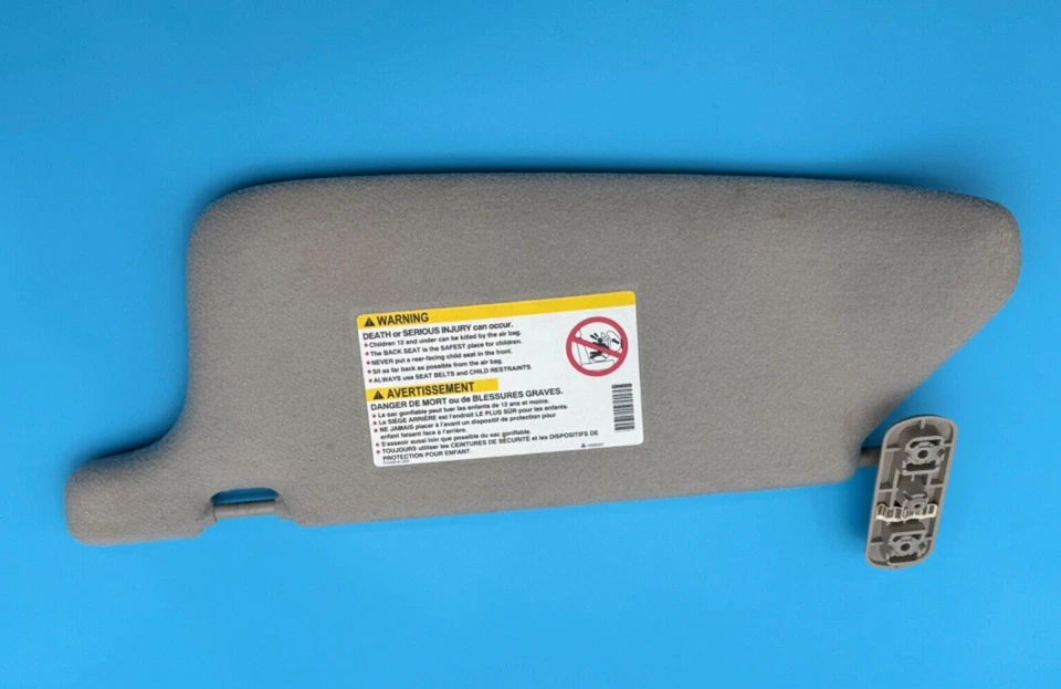 CHEVROLET COLORADO GMC CANYON PARASOL PARASOL LADO DEL CONDUCTOR IZQUIERDO GRIS 2004-2011 Foto 2 de 4