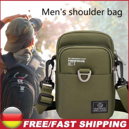 Fashion Messenger Bags Zipper Shoulder Handbags Waterproof Nylon for Travel Work - Bild 1 von 15