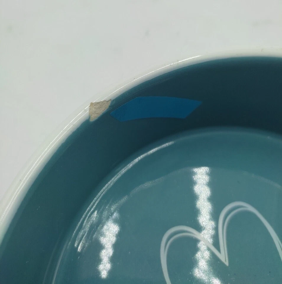 B-Ware TRIXIE Haustierheim Keramiknapf Weiß Blau - kleine Beschädigung T25052  - Bild 2 von 4