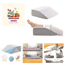 Leg Pillow, 8inch Leg Elevating Pillow for After Surgery, Blood Circulation, ...