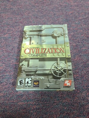 Sid Meiers Civilization III Complete (PC 2004) Boxed 3 CD s Brand New