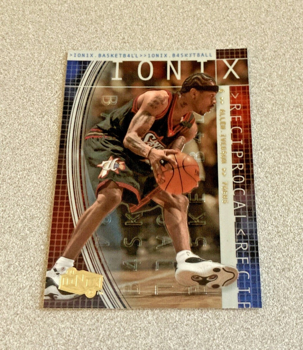 ロウ / パリ99 アンソニー・アー・ユー・アラウンド? 1999-00 UD Ionix Reciprocal #R39 Allen Iverson 76ers | eBay