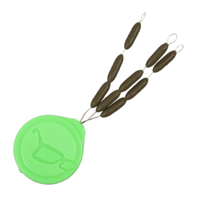 Korda Sinkers Small Weedy Green Rig Sinker Karpfenangeln Wolfram Sinker NEW OVP