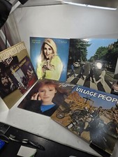 LOT of 5 -12" LP VINYL Record album Jackets - COVERS ONLY Iconic Art
