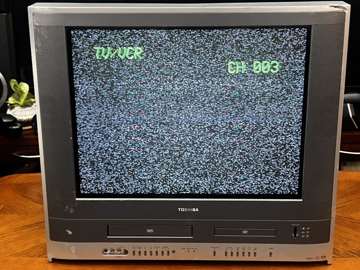 TOSHIBA MW24F51 Flat CRT TV DVD VCR VHS 24” Retro Gaming TV TOSHIBA MW24F51 Flat CRT TV DVD VCR VHS 24” Retro Gaming TV