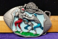 Unique, Football Sport Inspired, Belt Buckle B4-4-12-M