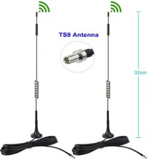 Verizon Wireless Jetpack 8800L 4G LTE Antenna Signal TS9 Omni Aerial 2pc