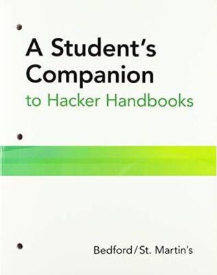 A Student's Companion to Hacker Handbooks - Paperback - VERY GOOD