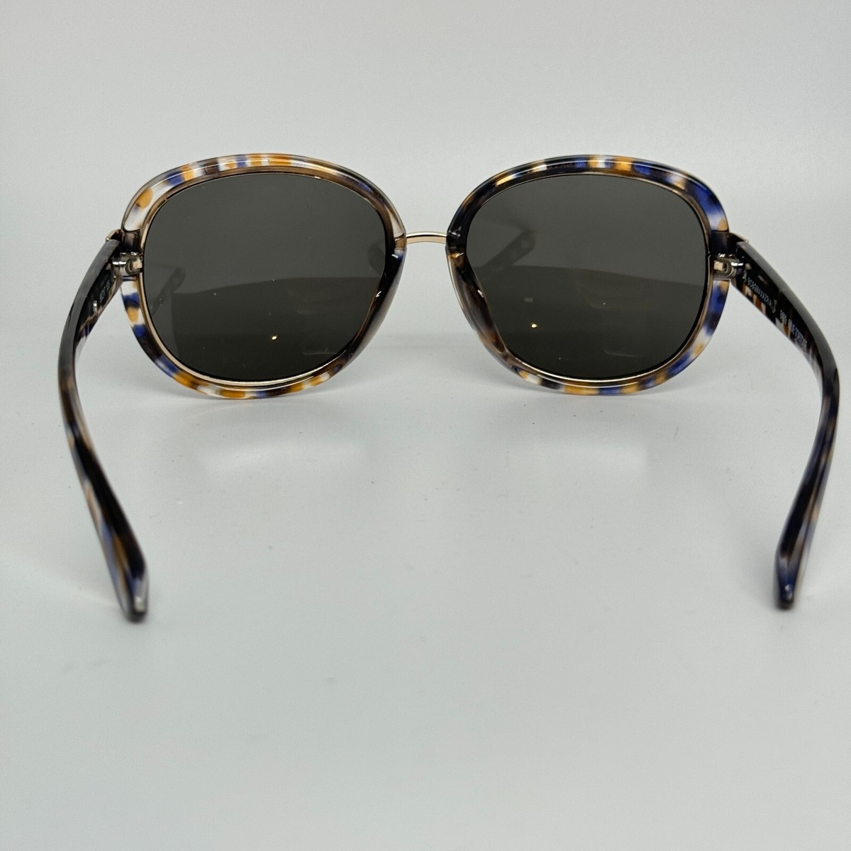 BCBG MAXAZRIA B839 Blue Tortoise Sunglasses Frames Gold  display picture 3