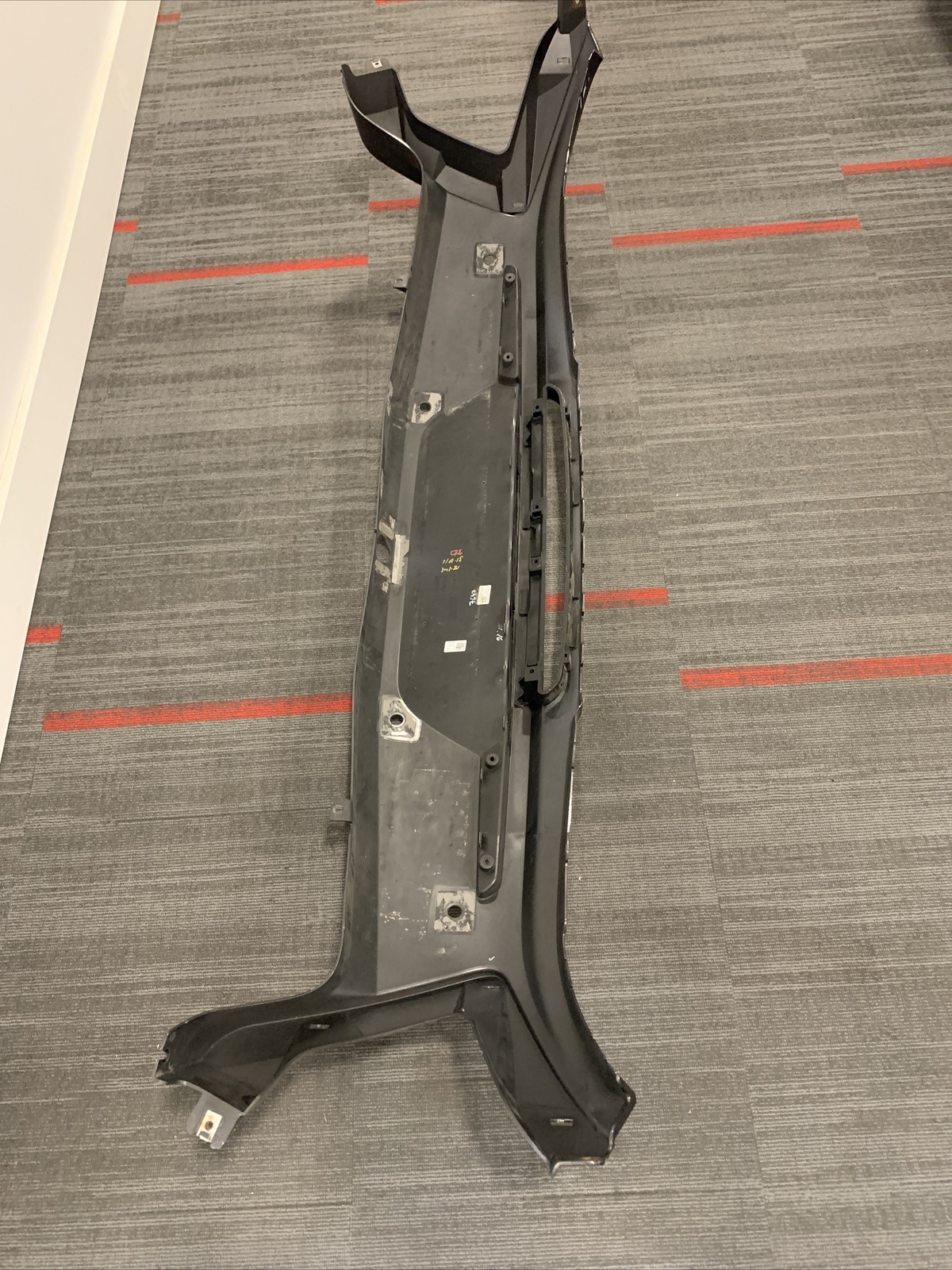 McLaren 570S Upper Rear Bumper Cover 13A3726CP OEM Grey Painted