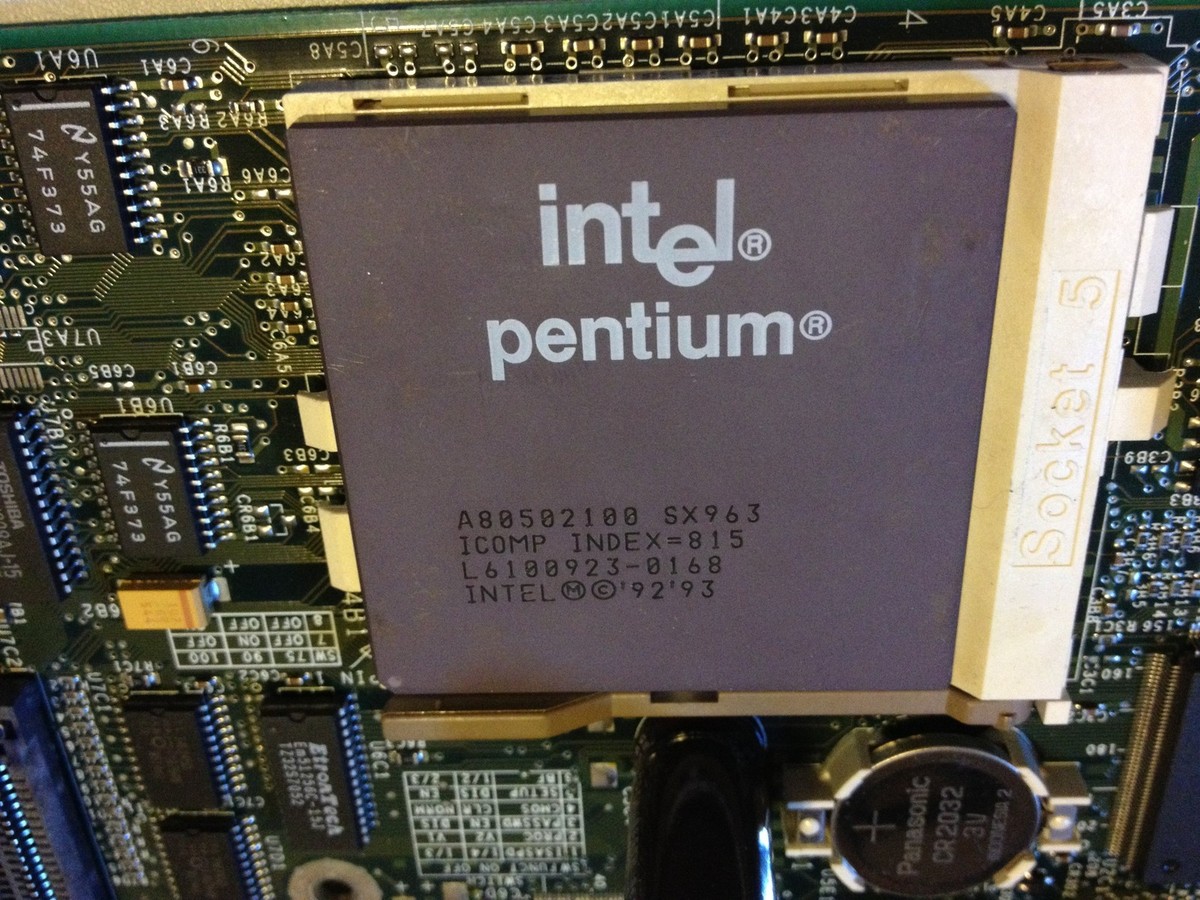 Intel Advanced/ZP Zappa Socket 5 BabyAT 639282-810 MR BIOS +