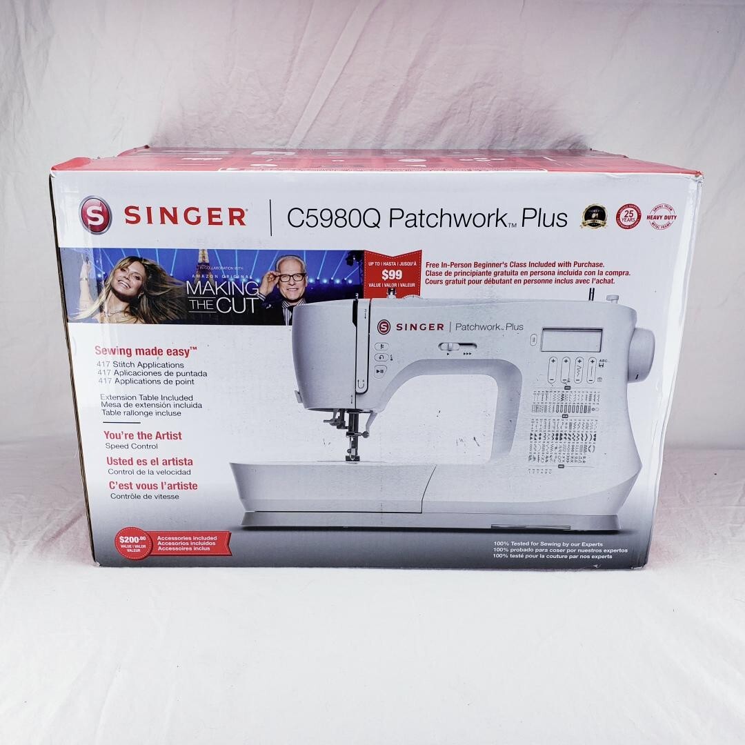 Singer C5980Q Patchwork™ Plus Sewing and Quilting Machine C5980Q