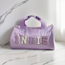 Dance bag for Girls, Chenille Letter Duffle Bag for Toddler, Gift for Dancer