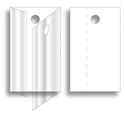 Clear Protective Sleeve for Cards, ID, Badges - PVC Cover for Office,  School Use | eBay