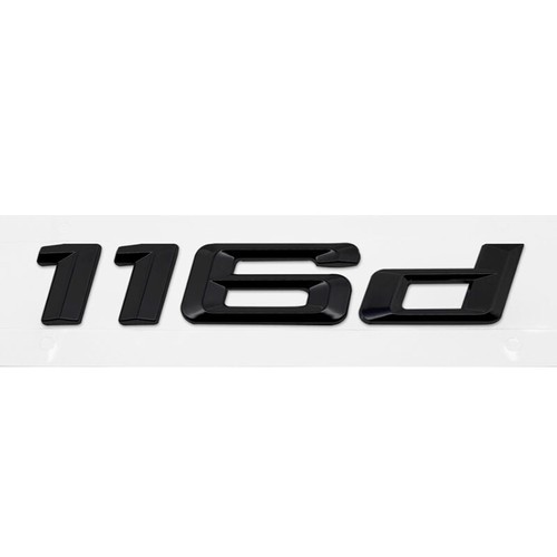 Autocollant Chiffre/lettrage Pour Coffre BMW Série 3 318ci - Noir, Neuf Sous Emballage, Marque Générique