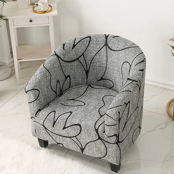 Housse De Fauteuil Club Chesterfield Extensible – Pour Fauteuil Tub 1 Place, Tissu Bi-élastique | Protection & Déco Salon