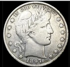 1897 barber half dollar