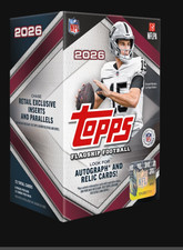 2026 Topps NFL Flagship Football Value Blaster Box Factory Sealed