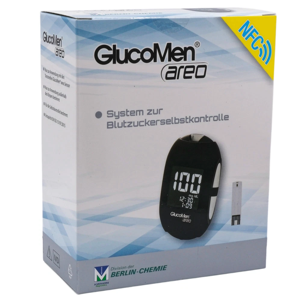 GlucoMen Areo medidor de glucosa en sangre, mg/dl, PZN: 10382209