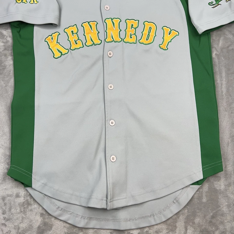 Camiseta deportiva de béisbol de colección MVP atlética lucha irlandesa JFK Kennedy #20 para hombre 40 hecha en EE. UU. Foto 4 de 4