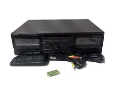 Technics RS-TR575-K Vintage Double Cassette Deck Dolby NR Japan Mint Rare Clean