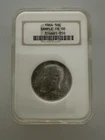 1964 Kennedy Silver Half Dollar NGC Sample Slab FA 00