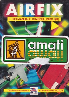 Airfix Vintage IT Modellbau-Magazin Katalog ''Il Tuo Manuale Di Modellismo 1983''
