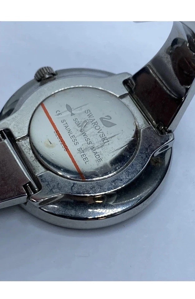 Swarovski crystalline Swiss Made Quartz ladies watch - Image 2 of 4