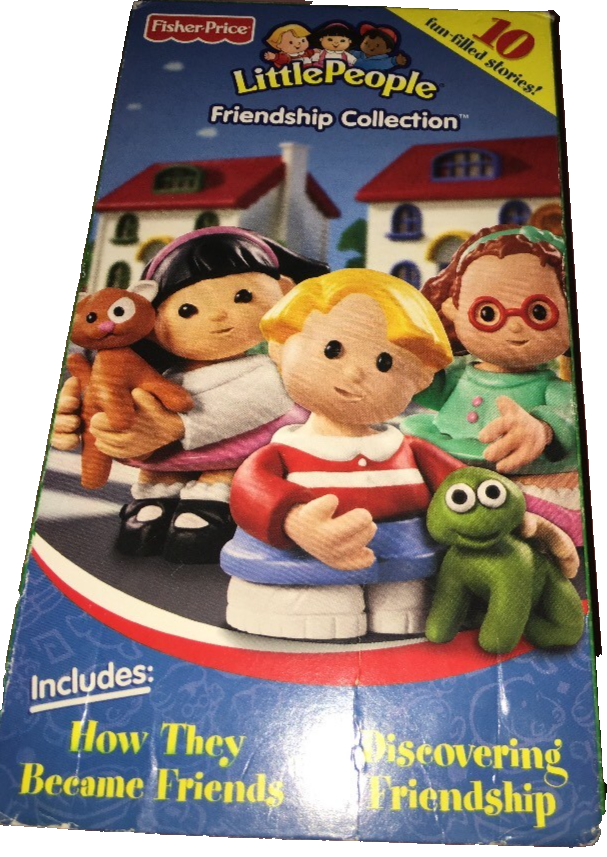 Little People Friendship Collection (VHS, 2004)-Rare Vintage-SHIPS