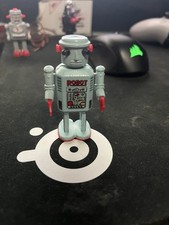 Antique Robot R-35 Wind-Up Tin Figure Masudaya 1997 tin age