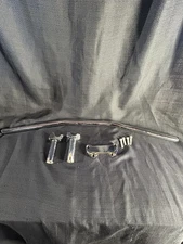 Drag Specialties Chrome 3" Straight Risers with 29” Handlebars.