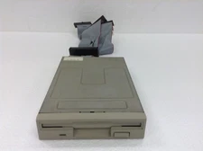 Sony MP-F17W-10 3.5" 1.44MB Floppy Drive w/ 3M 3490-3 Ribbon Cable FREE SHIPPING