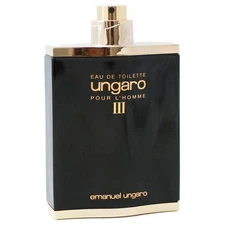 UNGARO pour L'HOMME III Cologne 3.4 oz for Men New tester