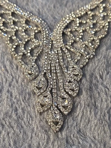 Vintage Retro 90s  Costume Jewelry  Zirconia Free Shipping