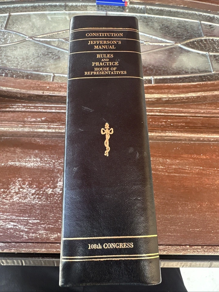 Jefferson's Manual and Rules of The House of Representatives - Imagem 2 de 2