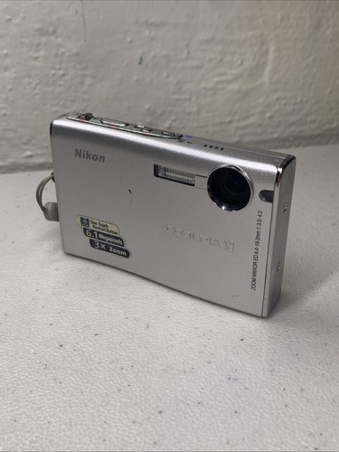 Nikon COOLPIX S9 fotocamera digitale compatta 6,1 MP argento testata perfettamente funzionante! - Foto 6 di 6