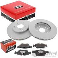 Mapco Bremsscheiben 288Mm + BelÄGe Vorne Passend FüR Mercedes C-KLASSE CLK E-KLA