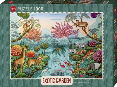 LAGOON PARADISE, HEYE Puzzle von Rie Tokimatsu Puzzle 1000 Teile, Standard Pu...