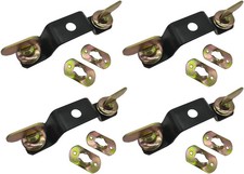 Moving Head Light Bridge Connector Truss Clamp Bracket, Quick Lock, 12 Black