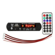 12V 25W Amplifier MP3 Player Decoder Board Bluetooth-compatible 5.0 50W Car FM