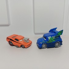 Disney Pixar Cars Snot Rod DJ 1/55 Scale Mattel Diecast Vehicles Set Of 2