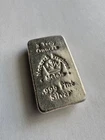 3 oz .999 Silver Bullion Bar Rare Hand Poured Monarch Precious Metals 3 Troy Oz