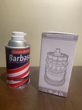 Jurassic Park Barbasol can cryo prop replica Barbasol