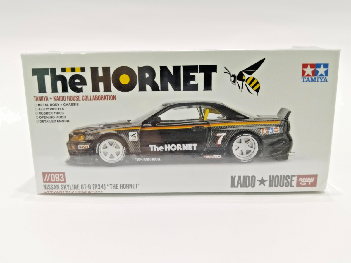 Mini GT Kaido House Tamiya Nissan Skyline GT-R R34 The Hornet