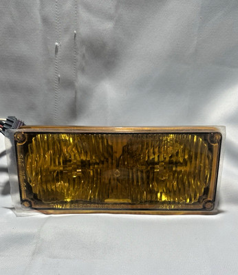 TOMAR RECT 37SSWP Amber Waterproof Strobe Lamp