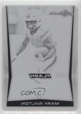 2018 Leaf Flash Printing Plate Black 1/1 Mark Walton #BA-MW1 0h1