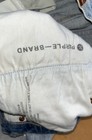 PURPLE BRAND PAINT SPLATTERED DISTRESSED Light Indigo JEANS P001 Skinny Sz 31 — photo 10