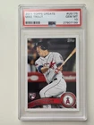 2011 Topps Update Mike Trout Rookie Card #US175 PSA 10 RC Angels