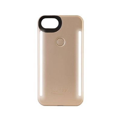 LuMee Duo LD-IP7-GOLDMT-NA LED dual sided illuminated Selfie Case for Apple iPho